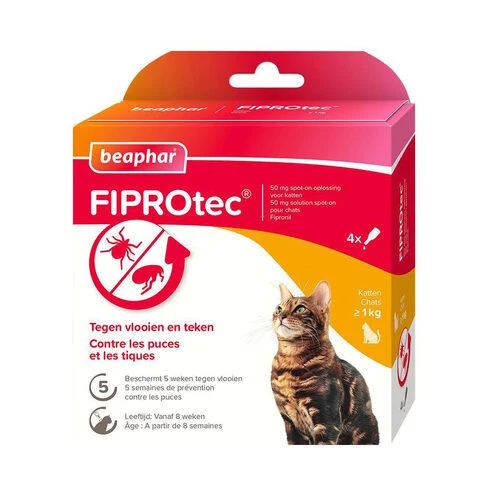 Beaphar FiproTec Spot-On Für Katzen 3 Beaphar FiproTec Spot-On Für Katzen