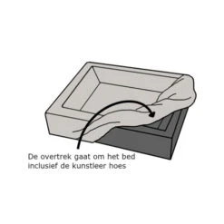 Bia Bed Rib-Bezug -Bester Tierserien Laden bia bed rib overtrek 191357 0500 none