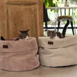 Designed By Lotte Gerippter Katzenkorb 17 Designed By Lotte Gerippter Katzenkorb -Bester Tierserien Laden desgined by lotte ribbed kattenmand 190077 0500 none