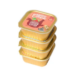 Edgard & Cooper Senior - Huhn & Lachs - Im Schälchen -Bester Tierserien Laden edgard cooper senior kip zalm kuipje 168660 0500 none