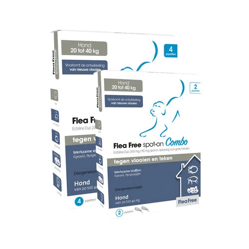 Flea Free Combo Spot-On Für Hunde 6 Flea Free Combo Spot-On Für Hunde – Bild 4