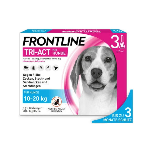 Frontline Tri-Act Gegen Zecken, Flöhe Und Fliegende Insekten Für Hunde 8 Frontline Tri-Act Gegen Zecken, Flöhe Und Fliegende Insekten Für Hunde – Bild 6