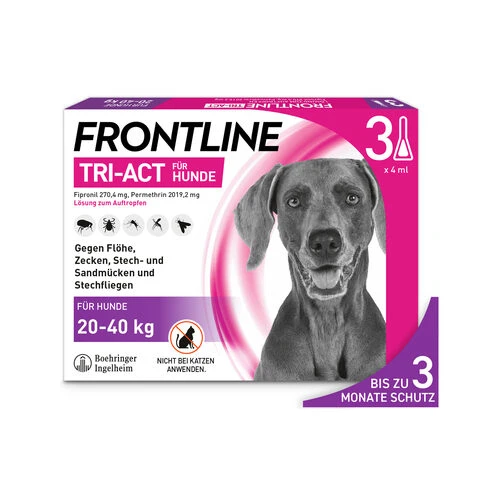 Frontline Tri-Act Gegen Zecken, Flöhe Und Fliegende Insekten Für Hunde 7 Frontline Tri-Act Gegen Zecken, Flöhe Und Fliegende Insekten Für Hunde – Bild 5