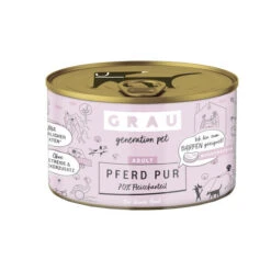 Grau Excellence Adult Pur - Pferd - Dose -Bester Tierserien Laden grau excellence adult puur hondenvoer paard blik 202409 0500 none