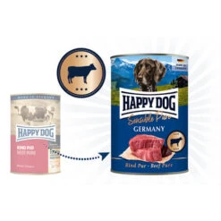 Happy Dog Sensible Pure Germany 9 Happy Dog Sensible Pure Germany -Bester Tierserien Laden happy dog rind pur 193613 0500 none