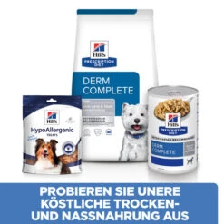 Hill's Derm Complete Mini - Prescription Diet – Canine -Bester Tierserien Laden hills derm complete mini prescription diet canine 211658 0500 none