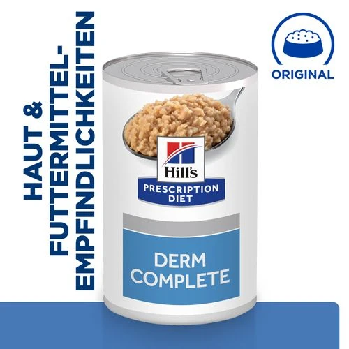 Hill's Derm Complete Nassfutter - Prescription Diet - Canine 4 Hill's Derm Complete Nassfutter - Prescription Diet - Canine – Bild 2