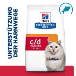 Hill's Prescription Diet C/d Urinary Care - Stress - Feline - Meeresfisch -Bester Tierserien Laden hills prescription diet cd urinary care stress feline zeevis 212720 0500 none