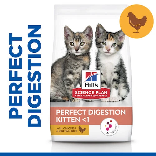Hill's Science Plan Kitten Perfect Digestion Katzenfutter 4 Hill's Science Plan Kitten Perfect Digestion Katzenfutter – Bild 2