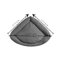 Hunter Eckkorb Livingstone - Grau -Bester Tierserien Laden hunter hoekmand livingstone grijs 175906 0500 none