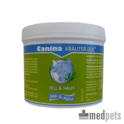 Canina Kräuter Doc Fell & Haut -Bester Tierserien Laden informatie over bestellen medpets nl 4 1357896115 5875