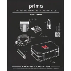 Moser - Trimmer Prima, Wiederaufladbar -Bester Tierserien Laden moser tondeuse prima oplaadbaar 205490 0500 none
