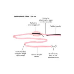 PAIKKA Visibility Leash -Bester Tierserien Laden paikka visibility leash 217820 0500 none