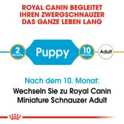 Royal Canin Mini Schnauzer Puppy - Hundefutter -Bester Tierserien Laden royal canin mini schnauzer puppy hondenvoer 140155 0500 none