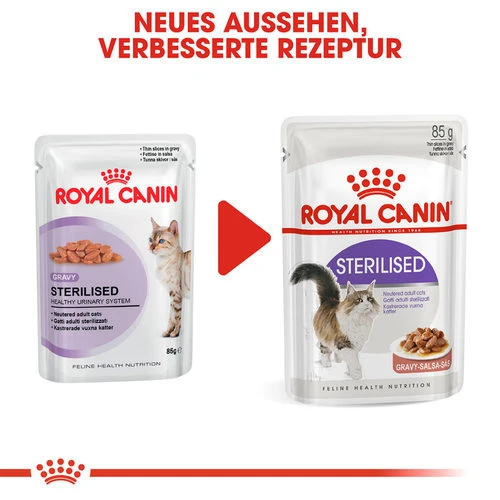 Royal Canin Sterilised In Gravy - Katzenfutter 8 Royal Canin Sterilised In Gravy - Katzenfutter – Bild 6