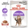 Royal Canin Sterilised In Gravy - Katzenfutter -Bester Tierserien Laden royal canin sterilised in gravy kattenvoer 128066 0500 none