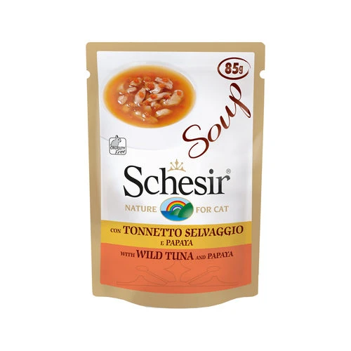 Schesir Katzensuppe - Thunfisch & Papaya 3 Schesir Katzensuppe - Thunfisch & Papaya