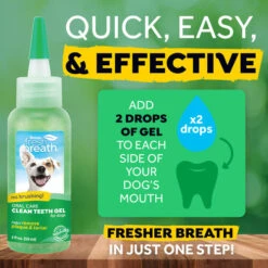 TropiClean - Fresh Breath Clean Teeth Gel -Bester Tierserien Laden tropiclean fresh breath clean teeth gel 221160 0500 none