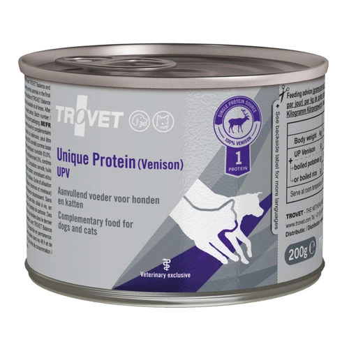 TROVET Unique Protein UPV (Venison) - Hund/Katze 4 TROVET Unique Protein UPV (Venison) - Hund/Katze – Bild 2
