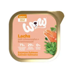 WOW! Hundefutter Adult - Schale -Bester Tierserien Laden wow adult hondenvoer kuipje 208466 0500 none