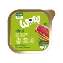 WOW! Hundefutter Adult - Schale -Bester Tierserien Laden wow adult hondenvoer kuipje 208475 0500 none